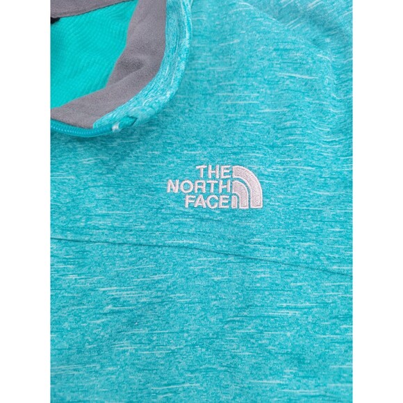 The North Face Canyonwall Women's Large Teal Softshell Full Zip Jacket - Picture 7 of 8
